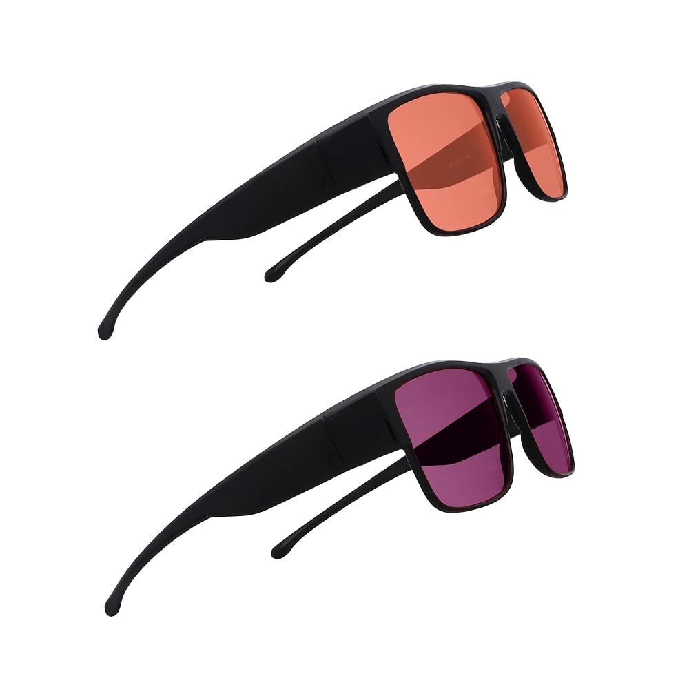 Amazon.com: BRADDELL OPTICS Fit-Over FL-41 Rose Indoor & FL